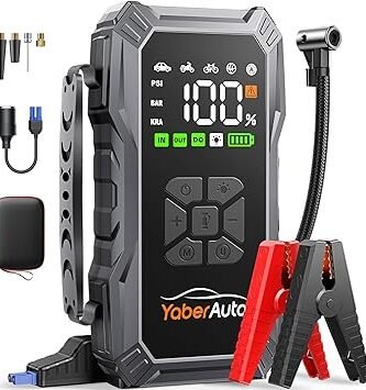 YaberAuto AP01 arrancador bateria coche y moto Amazon 2025