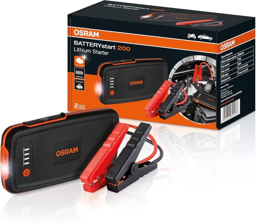 OSRAM BATTERYstart 200, arrancador de Litio